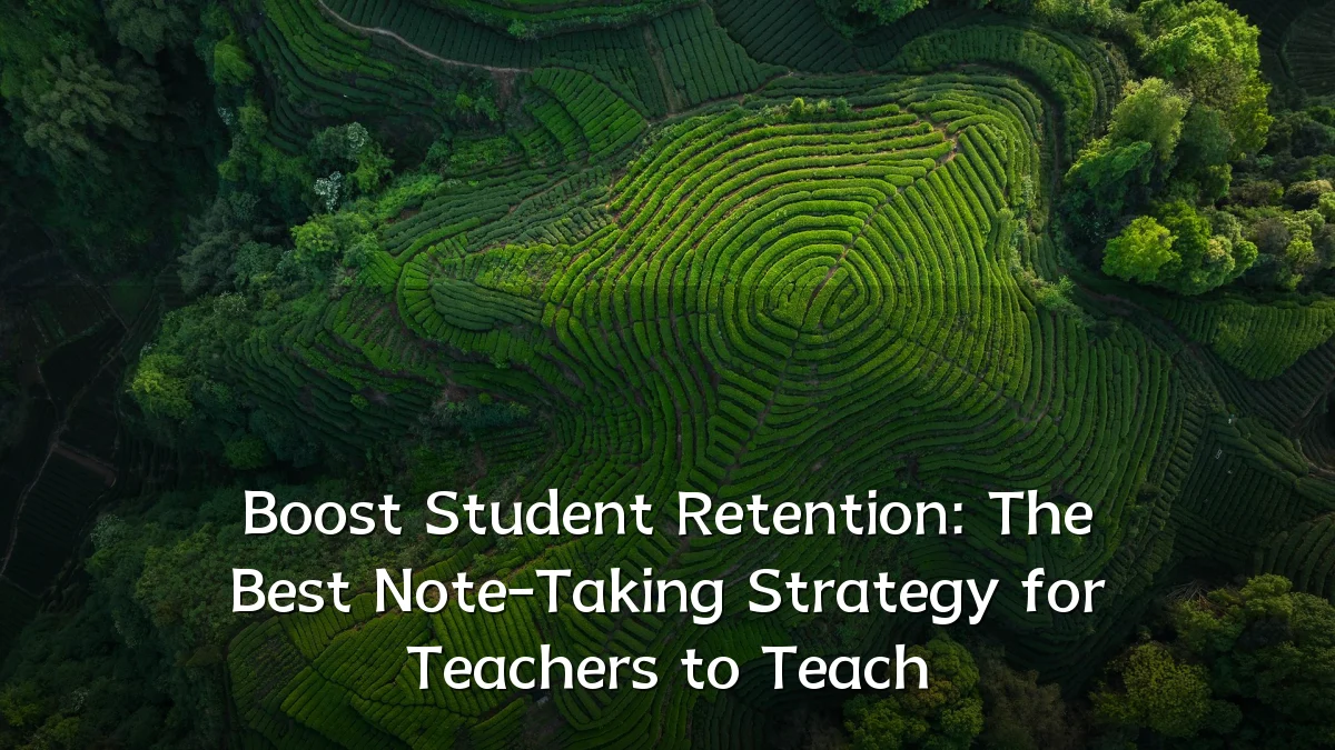 Boost Student Retention: The Best Note-Taking Strategy for Teachers to Teach