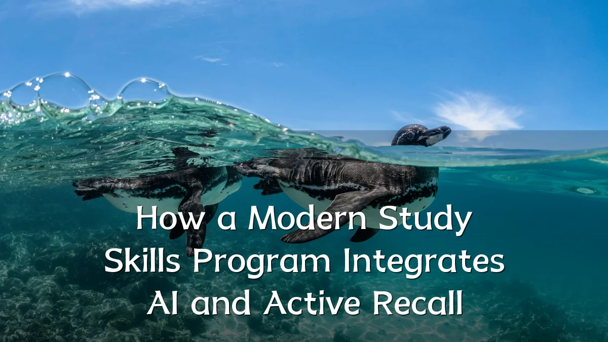 How a Modern Study Skills Program Integrates AI and Active Recall