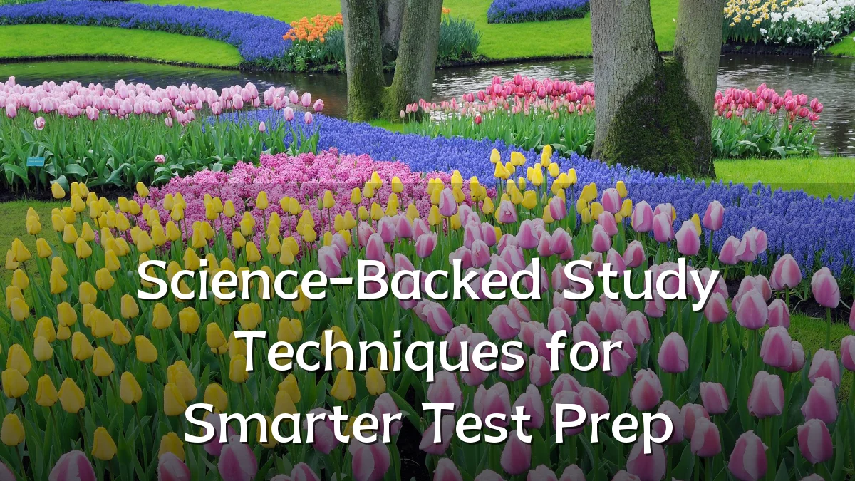 Science-Backed Study Techniques for Smarter Test Prep