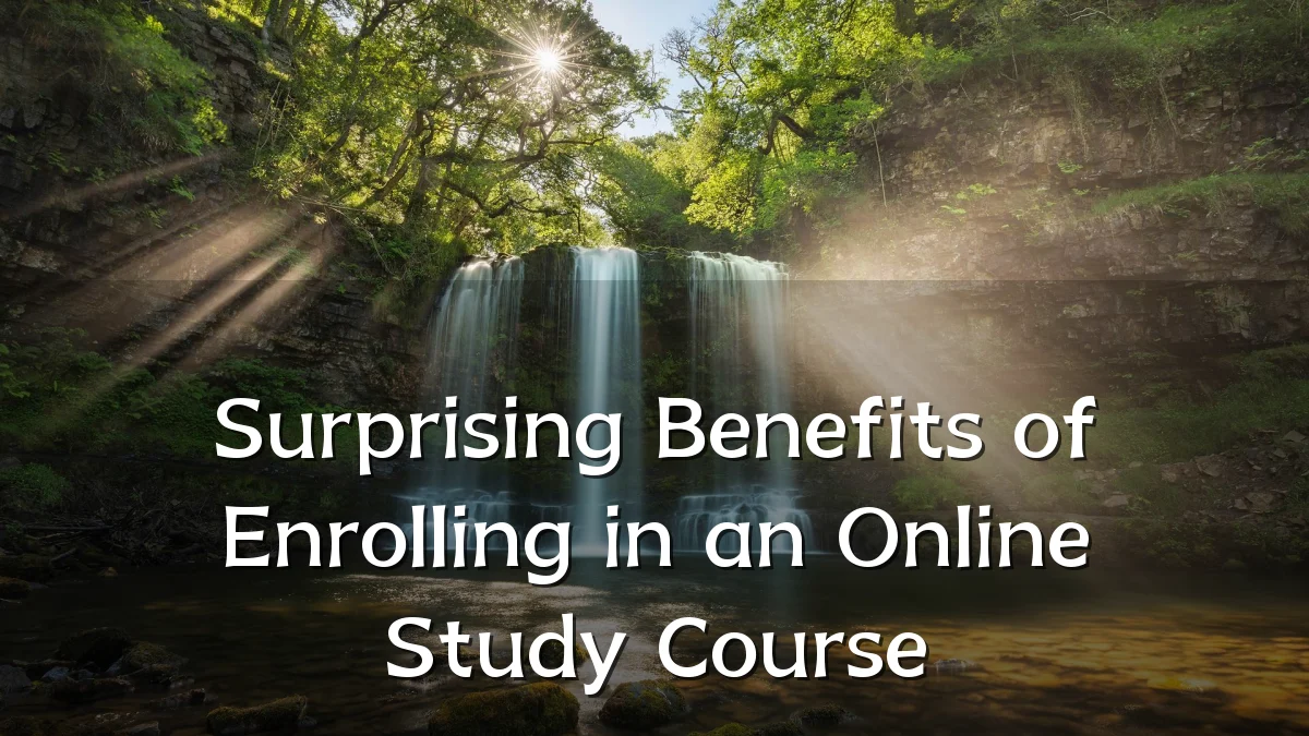 Surprising Benefits of Enrolling in an Online Study Course