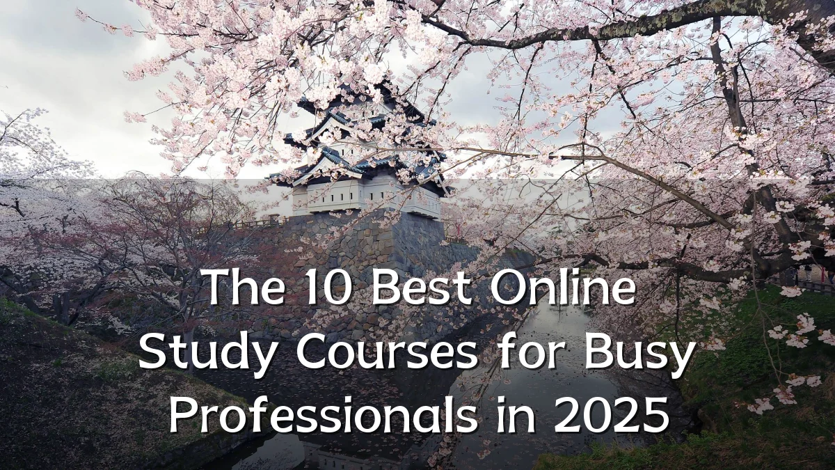 The 10 Best Online Study Courses for Busy Professionals in 2025
