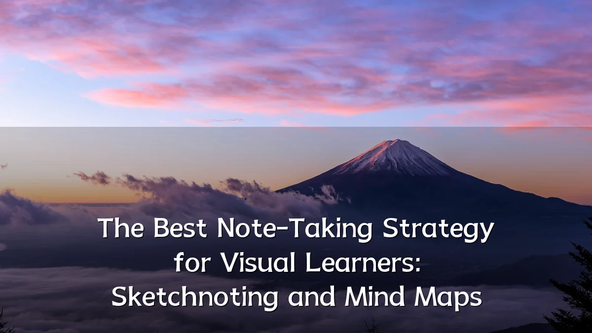 The Best Note-Taking Strategy for Visual Learners: Sketchnoting and Mind Maps