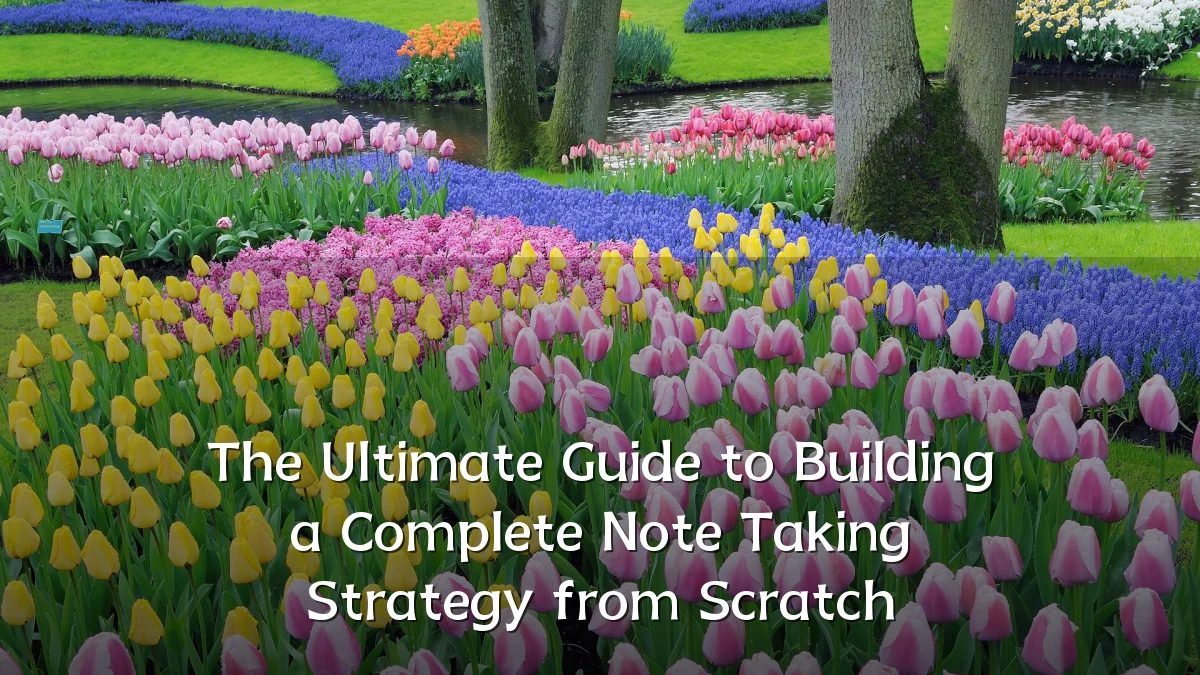 The Ultimate Guide to Building a Complete Note Taking Strategy from Scratch