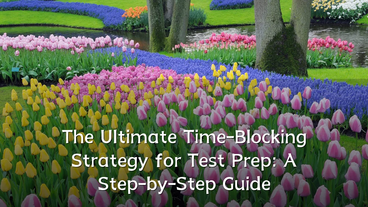 The Ultimate Time-Blocking Strategy for Test Prep: A Step-by-Step Guide