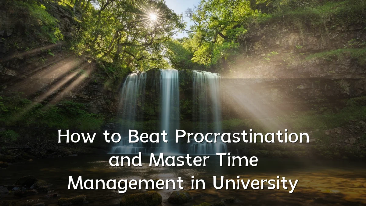 How to Beat Procrastination and Master Time Management in University