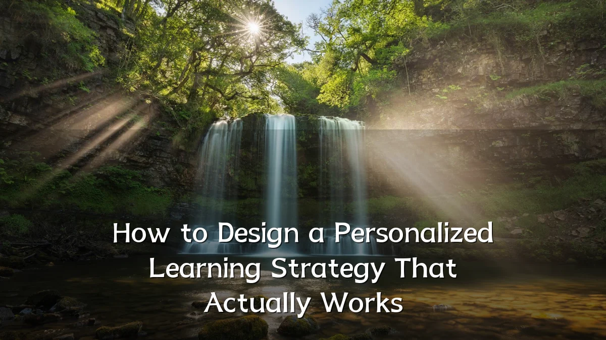 How to Design a Personalized Learning Strategy That Actually Works