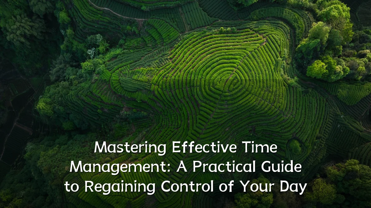 Mastering Effective Time Management: A Practical Guide to Regaining Control of Your Day