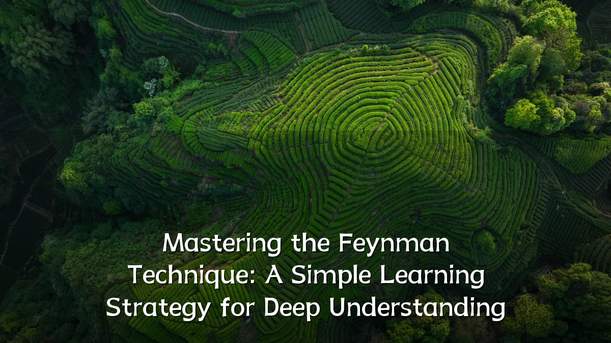 Mastering the Feynman Technique: A Simple Learning Strategy for Deep Understanding