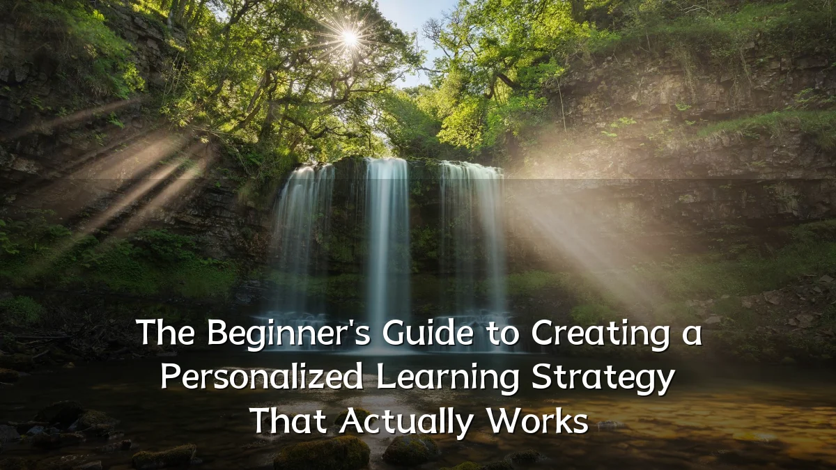 The Beginner's Guide to Creating a Personalized Learning Strategy That Actually Works